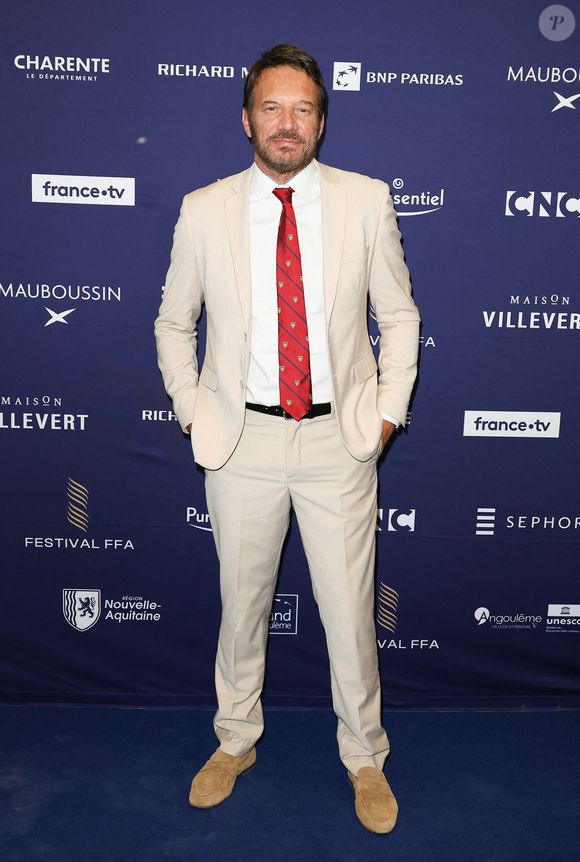 Samuel Le Bihan - Photocall de la cérémonie d'ouverture de la 17ème édition du Festival du Film Francophone (FFA) de Angoulême. Le 27 août 2024
© Coadic Guirec / Bestimage