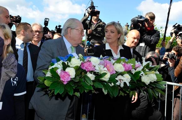 Marine Le Pen et Jean-Marie Le Pen en 2012. 
Bestimage