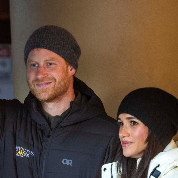 Le prince Harry et Meghan Markle à Vancouver au Canada pour les Invictus Games le 11 février 2025.
Crédit : Zak Hussein / Backgrid UK/ Bestimage