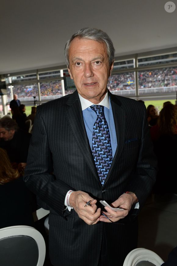 Exclusif - Daniel Bilalian - Le 94ème Prix d'Amérique Opodo à l'Hippodrome de Paris-Vincennes, le 25 janvier 2015. RACHID BELLAK / BESTIMAGE
