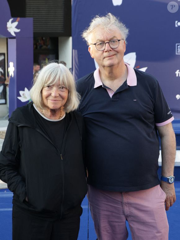 Marie-France Brière et Dominique Besnehard lors de la 18ème édition du Festival du Film Francophone de Angoulême (FFA) le 26 août 2025.

© Coadic Guirec / Bestimage