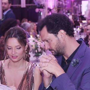Eric Antoine et sa femme Gennifer Demey - Soirée de gala du 10ème anniversaire de l'association "Les Bonnes Fées" à l'Hôtel The Peninsula Paris le 8 octobre 2025. © Rachid Bellak/Bestimage