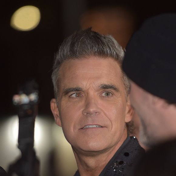 Robbie Williams, à la première de "Better Man" à Rome, le 6 décembre 2024. Backgrid UK/ Bestimage