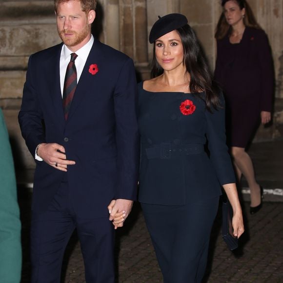 Meghan avait déjà rendu hommage à Guy en janvier dernier, soulignant l’importance d’adopter plutôt que d’acheter un animal de compagnie.

Le prince Harry, duc de Sussex, et Meghan Markle (enceinte), duchesse de Sussex - La famille royale d'Angleterre à son arrivée à l'abbaye de Westminster pour un service commémoratif pour le centenaire de la fin de la Première Guerre Mondiale à Londres. Le 11 novembre 2018. AGENCE / BESTIMAGE