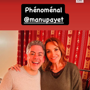 Manu Payet et Christelle Bardet dans les coulisses du festival "C’est l’printemps à Valcenis"