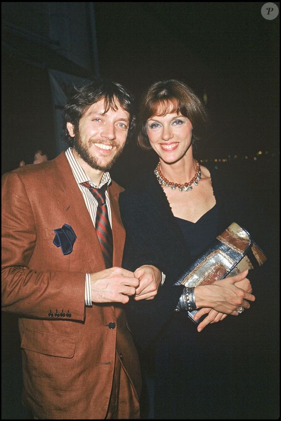 ARCHIVES - Anny Duperey et Bernard Giraudeau - Soirée Gala en 1983. (RINDOFF-PATERSON / BESTIMAGE).