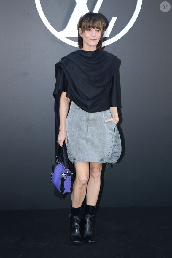 Marina Fois - Célébrités au Défilé Louis Vuitton, Collection Prêt-à-porter Printemps / Eté 2025 dans le cadre de la Fashion Week de Paris, France, le 1er Octobre 2024. 

© Bertrand Rindoff / Bestimage