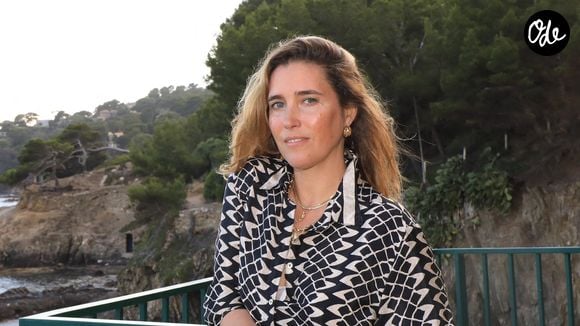 Exclusif - Vahina Giocante - Les célébrités posent sur la terrasse de l'hôtel "Le Provencal" lors de la 5ème édition du festival de Porquerolles à Giens, le 14 juin 2024.
© Chavaroche/Bestimage