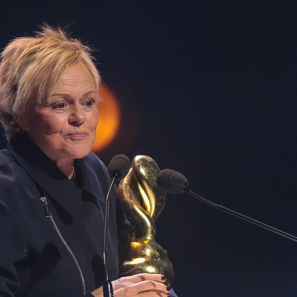 Exclusif - Muriel Robin - Deuxième édition de la cérémonie des "Auguste de l'Humour" dans la salle Nouveau Siècle à Lille le 2 février 2026. © Stéphane Vansteenkiste/Bestimage