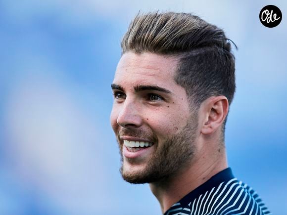 Luca Zidane lors du match de football de La Liga opposant le Real Sociedad au Real Madrid au Deportivo Alavés au stade Anoeta à Saint-Sébastien, Espagne, le 12 mai 2019. Real Sociedad a gagné 3-1.