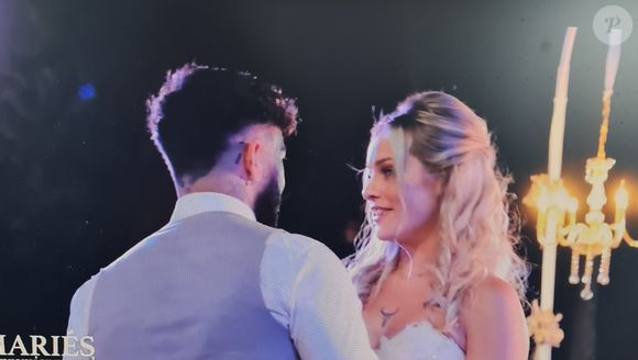 Mariage de Laury et Anthony lors de l'épisode de "Mariés au premier regard 2025" du 7 avril, sur M6