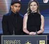 L'événement des Trophées UNFP s'est tenu hier soir au Palais Brongniart à Paris.

Tahirys DOS SANTOS - Coline - Photocall des Trophées UNFP du Football au Palais Brongniart à Paris. © UNFP / FEP /ICON/PsnewZ/Bestimage