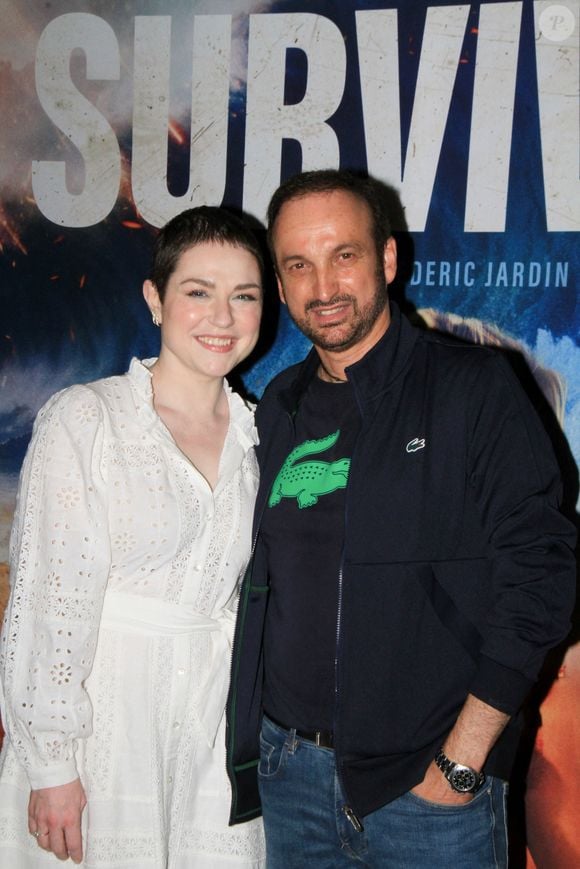 Émilie Dequenne et son mari Michel Ferracci au photocall de l'équipe du film "Survivre" au cinéma UGC Ciné Cité Bercy à Paris le 18 juin 2024.
© Philippe Baldini / Bestimage