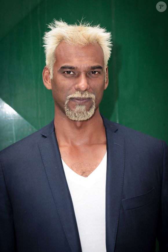 Satya Oblette assistant au défilé de la collection prêt-à-porter printemps-été 2015 de JC De Castelbajac qui s'est tenu au Garage Lubeck à Paris, France, le 30 septembre 2014. Photo by Audrey Poree/ABACAPRESS.COM