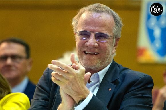 Christophe Lambert assistant à la 159e vente aux enchères des Hospices de Beaune, à Beaune, en France, le 17 novembre 2019. Photo : Aurore Marechal/ABACAPRESS.COM