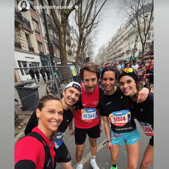 Plusieurs personnalités comme Hugo Clément, Jean-Baptiste Marteau ou Ophélie Meunier ont participé à la course.

capture Instagram - Ophélie Meunier