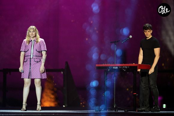 Louane Emera à l'Enregistrement de la 2ème partie de l'émission "La chanson challenge" au Château de Chambord, qui sera diffusée le 26 juin sur TF1
© Gaffiot-Moreau / Bestimage