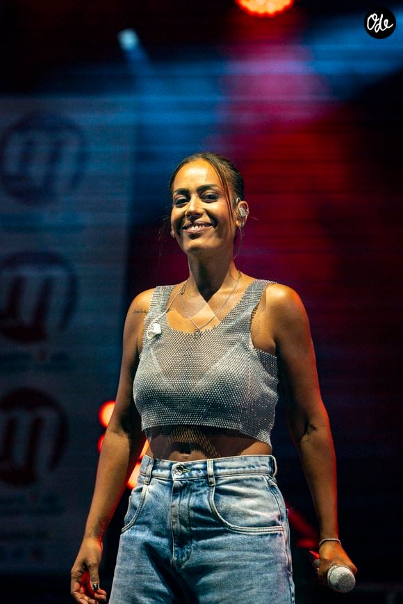 Amel Bent en concert au festival Music en ciel à Saint-Priest le 12 juillet 2025. Photo : Sandrine Thesillat / PsNewZ