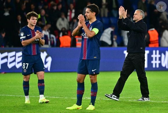 Jeanne Herry et Antoine sont déjà venus à d’autres matchs du PSG.


Luis Enrique - Match de Ligue des Champions entre le PSG contre le Bayern de Munich (1-2) au Parc des Princes à Paris le 4 novembre 2025. © Christian Liewig/Bestimage