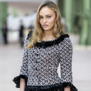 Lily-Rose Depp au défilé Chanel au Grand Palais, "Collection Haute Couture Printemps/Eté 2025" lors de la Fashion Week de Paris (PFW), le 28 janvier 2025. 
© Olivier Borde / Bestimage