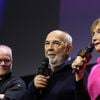 Marie-Anne Chazel et Gérard Jugnot étaient également attendus, un hommage a été rendu à Michel Blanc, mort en octobre 2024
Thierry Frémaux, Gérard Jugnot, Marie-Anne Chazel durant l'hommage à Michel Blanc lors de la cérémonie d'ouverture de la 28ème édition du festival International du Film de Comédie à l'Alpe d'Huez le 13 janvier 2025.

© Dominique Jacovides / Bestimage