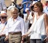 Muriel Robin a été aperçue avec ce nouvel accessoire dans les tribunes de Roland-Garros le dimanche 8 juin 2025
Muriel Robin et sa femme Anne Le Nen en tribunes lors de la finale messieurs des Internationaux de France de Tennis de Roland Garros 2025 (jour 15), à Paris, France, le 8 juin 2025. © Cyril Moreau/Bestimage