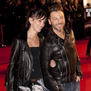 Christophe Mae et sa femme Nadege Sarron - 15eme édition des NRJ Music Awards a Cannes. Le 14 décembre 2013