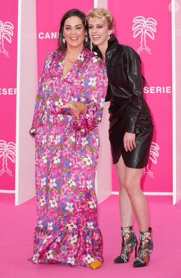 Lola Dewaere, Sara Mortensen de la série ASTRID ET RAPHAËLLE
CANNESERIES SAISON 5 au Palais des Festivals et des Congrès de Cannes © Christophe Aubert via Bestimage