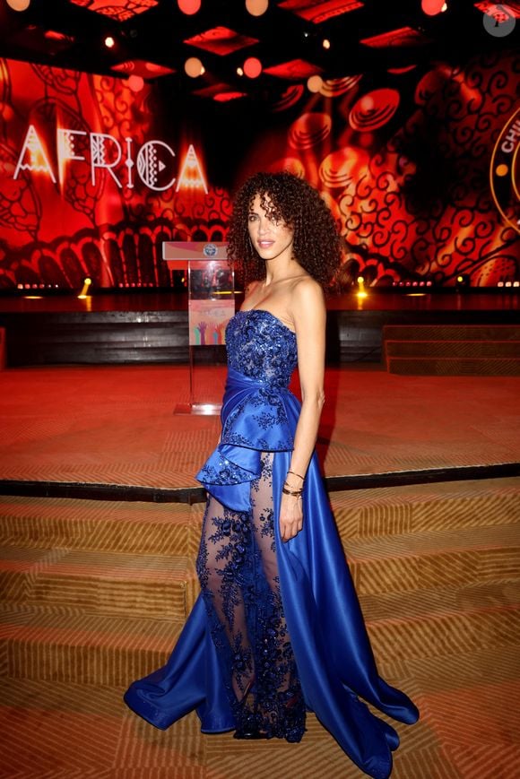 Exclusif - Noémie Lenoir - Dîner de gala organisé par la Fondation "Children of Africa" à l'initiative de Madame D.Ouattara, Première Dame de Côte d'Ivoire et Présidente fondatrice de "Children of Africa" au Sofitel Ivoire à Abidjan. Le 1er Mars 2024
© Dominique Jacovides / Bestimage
