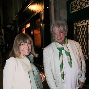Exclusif - Chantal Goya et Hervé Vilard - Chantal Goya fête son anniversaire, 84 ans, au Bar des Prés à Paris le 10 juin 2026.
© Philippe Baldini / Bestimage