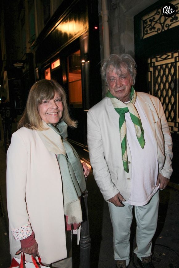 Exclusif - Chantal Goya et Hervé Vilard - Chantal Goya fête son anniversaire, 84 ans, au Bar des Prés à Paris le 10 juin 2026.

© Philippe Baldini / Bestimage
