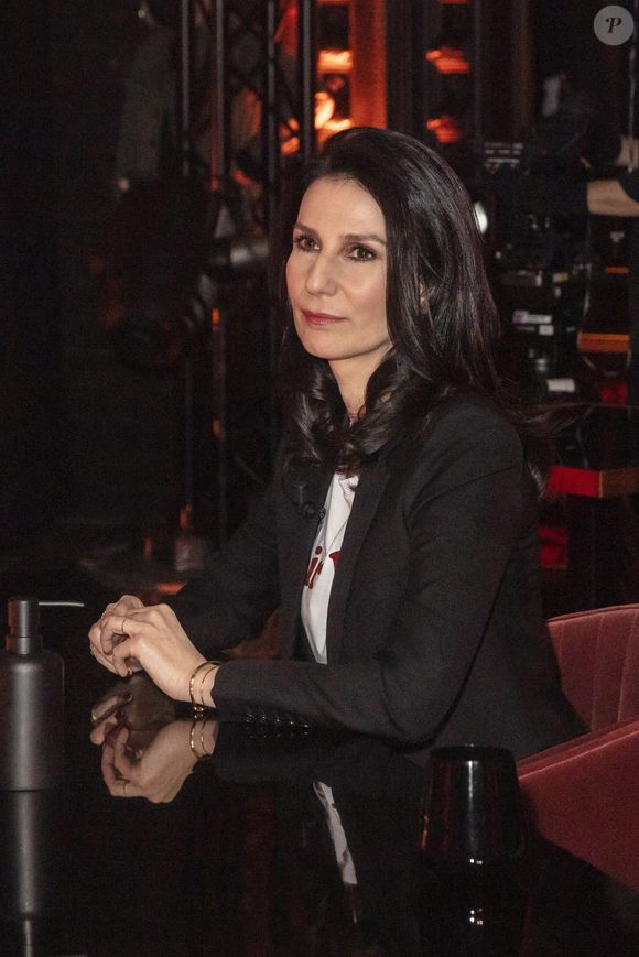 Exclusif - Marie Drucker - Enregistrement de l'émission "On Est En Direct" (OEED), présentée par L.Ruquier, diffusée sur France 2 le 6 février
© Jack Tribeca / Bestimage
