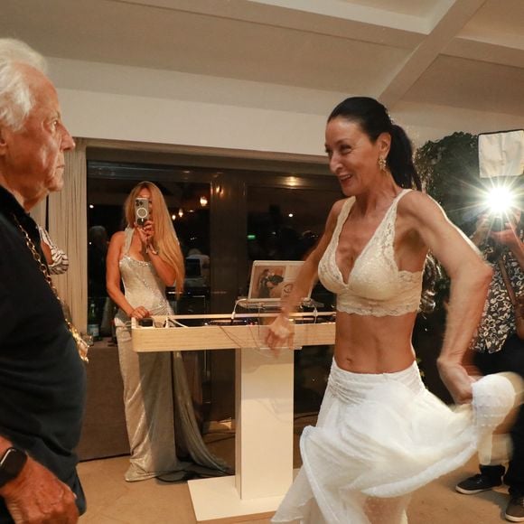 Massimo Gargia lors de la fête d'anniversaire de M.Gargia (85 ans)  à l'Hôtel de Paris à Saint-Tropez le 20 août 2025.

© Franz Chavaroche / Bestimage