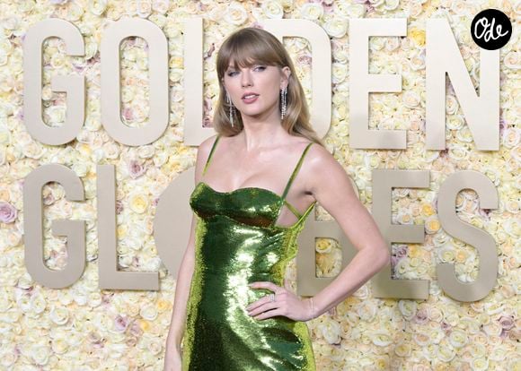 Plusieurs médias américains évoquent la construction d'un immense décor de château à l'intérieur de l'enceinte

Taylor Swift au photocall de la 81ème cérémonie des Golden Globes au Beverly Hilton à Los Angeles. Photo par Press Service / BESTIMAGE