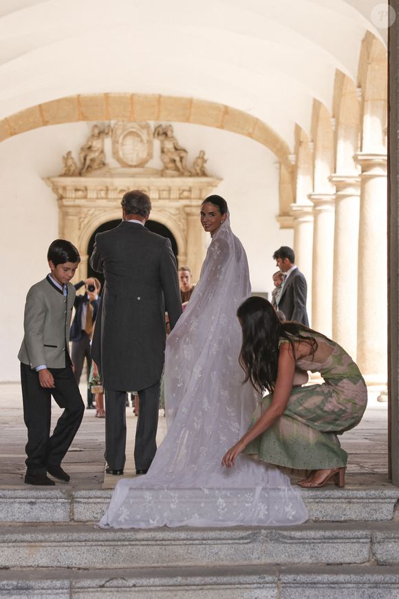 Mariage de Lucia Entrecanales et Laszlo Bene à Tolède, Espagne, le samedi 27 septembre 2025. Photo par GTres/ABACAPRESS.COM
