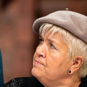Exclusif - Mimie Mathy - Jour 1 - Enregistrement de l'émission "La Fine Equipe : Le retour !" à Paris, diffusée le 14 janvier sur France 2. Le 3 novembre 2022
© Cyril Moreau-Tiziano Da Silva / Bestimage