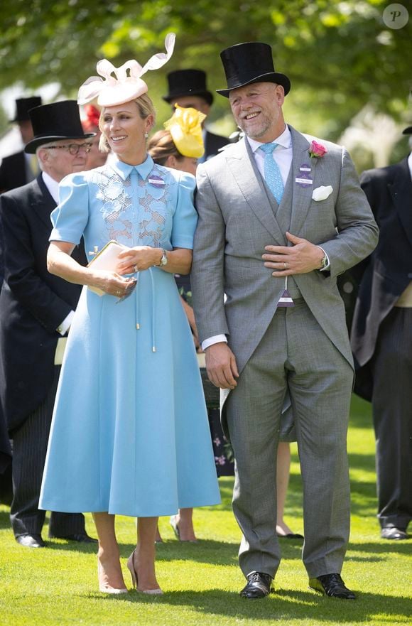 Zara Tindall, Mike Tindall, courses hippiques royales – Royal Ascot 2025, jour 1 à Ascot, Royaume-Uni, le 17 juin 2025. Crédit photo : Dana Press / Bestimage