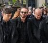 Les obsèques d'Emilie Dequenne se déroulent au crématorium du Père-Lachaise en présence du milieu du cinéma français. 

Le veuf Michel Ferracci et ses fils, Enzo et Maël aux arrivées des obsèques d'Emilie Dequenne au cimetière Père Lachaise à Paris, France © Cyril Moreau/Bestimage