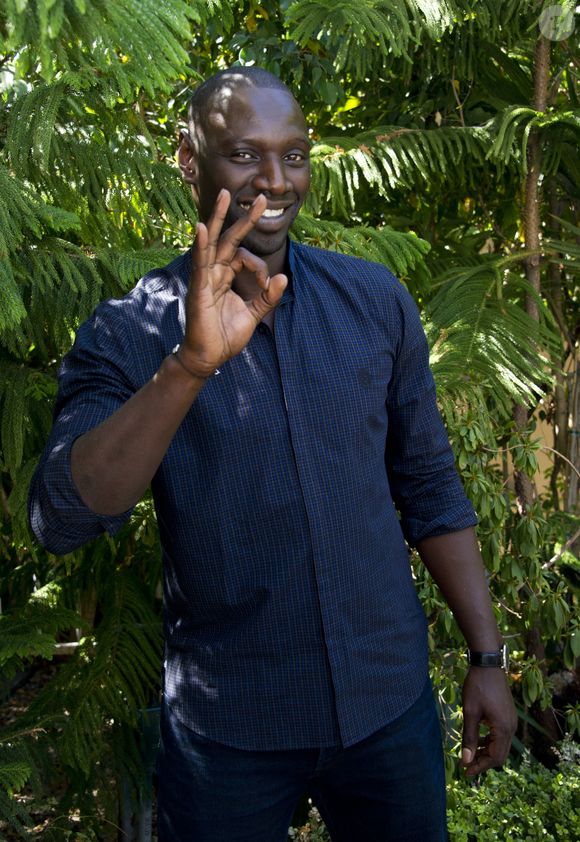 Omar Sy en conférence de presse pour "Intouchables" au Four Seasons Hotel à Beverly Hills, Los Angeles. Photo de Magnus Sundholm/Action Press/ABACAPRESS.COM