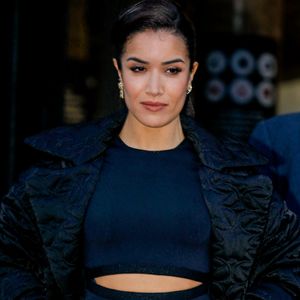 Sabrina Ouazani - Arrivées au défilé Elie Saab Automne/Hiver 2022/2023 lors de la Fashion Week de Paris au Plais de Tokyo à Paris, France, le 5 mars 2022. © Veeren-Clovis/Bestimage