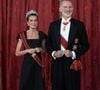 Une soirée très spéciale durant laquelle Letizia d'Espagne est apparue avec un magnifique diadème.

Le roi Felipe VI et la reine Letizia d'Espagne, accueillent Frank-Walter Steinmeier (Président fédéral de l'Allemagne) et sa femme Elke Budenbender pour un dîner de gala en leur honneur au palais royal à Madrid. Photo par LALO YASKY / BESTIMAGE