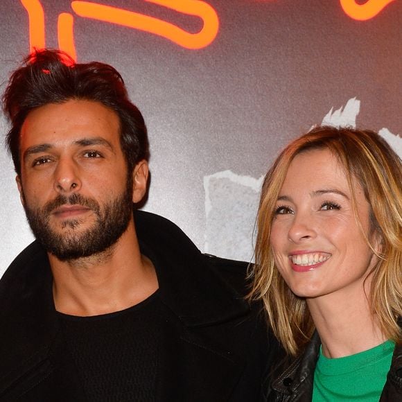 Maxim Nucci (Yodelice) et sa compagne Isabelle Ithurburu - Avant-première du film "Rock'n Roll" au Pathé Beaugrenelle à Paris le 13 février 2017. © Coadic Guirec / Bestimage