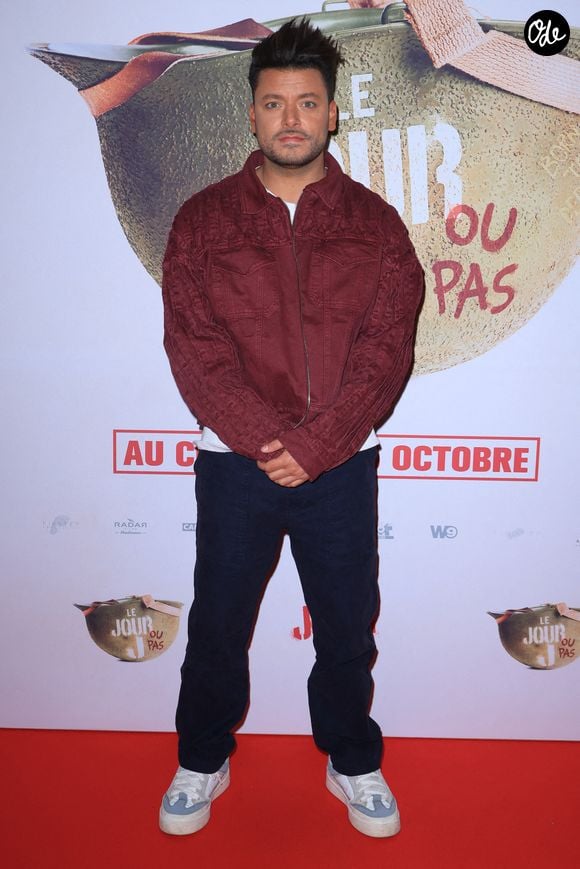 Kev Adams assiste à la première du film "Le Jour J" qui s'est tenue au Pathé Beaugrenelle à Paris, en France, le 9 octobre 2025. Photo de Jérôme Domine/Abaca