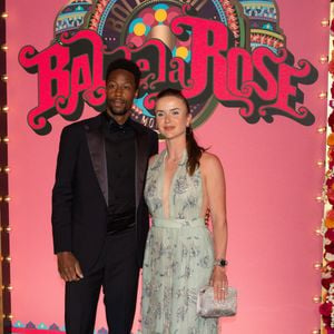 Gaël Monfils et sa femme Elina Svitolina au Bal de la Rose 2023 sur le thème "Bollywood" à la salle des étoiles à Monaco le 25 mars 2023. Crédit Olivier Huitel / Pool / Bestimage