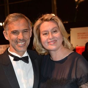 Paul Belmondo et sa femme Luana Belmondo - 35ème cérémonie de remise des grands prix du Festival Automobile International à l'hôtel National des Invalides à Paris, le 28 janvier 2020. © Veeren/Bestimage