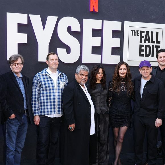Le casting de la saison 2 de Mercredi sur Netflix, au Netflix Tudum Theater à Hollywood. 

©BestImage