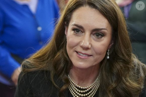 Le prince William, prince de Galles, et Catherine (Kate) Middleton, princesse de Galles, assistent à une cérémonie de commémoration des 80 ans de la libération du camp de concentration d'Auschwitz-Birkenau au Guildhall à Londres, le 26 janvier 2025.
