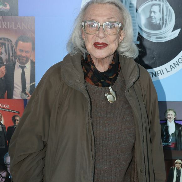 Micheline Presle - Photocall de la 11ème cérémonie des Prix Henri Langlois au studio 104 de la Maison de la Radio à Paris le 11 février 2016. © CVS/Bestimage