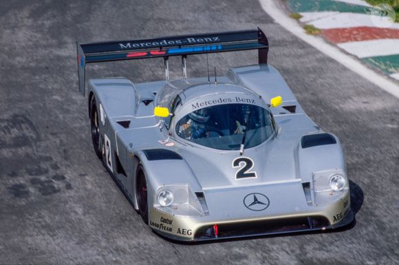 Mass Jochen et Schumacher Michael dans la Mercedes-Benz C11 en 1990. © DPPI/Bestimage