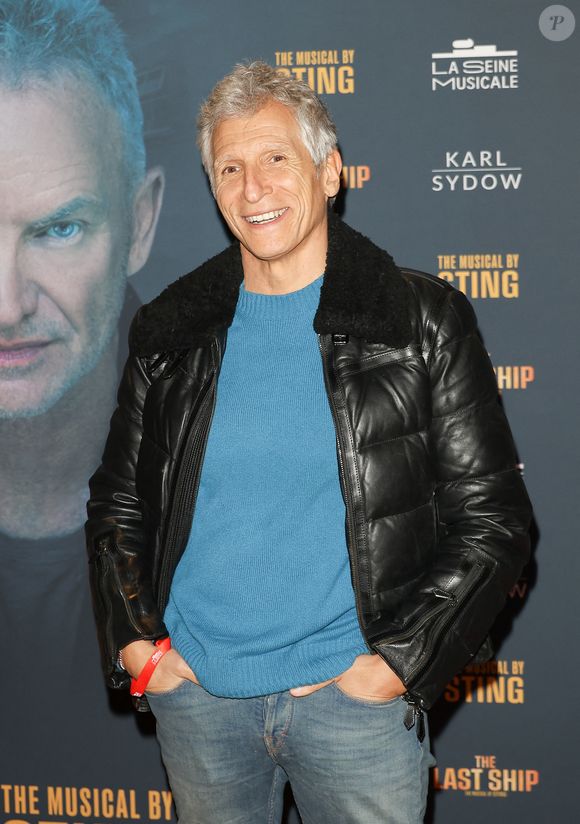 Nagui lors de la générale de "The Last Ship" , Le spectacle musical de Sting, à la Seine Musicale à Boulogne-Billancourt, le 19 février 2026.

Photo : Coadic Guirec / Bestimage